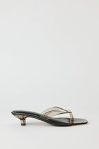 Jelly Thong Kitten Heel