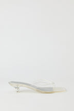 Jelly Thong Kitten Heel
