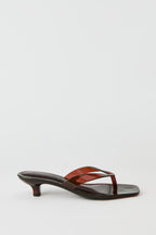 Jelly Thong Kitten Heel