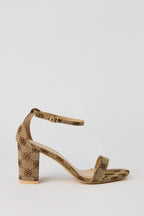 Banded Block Heel