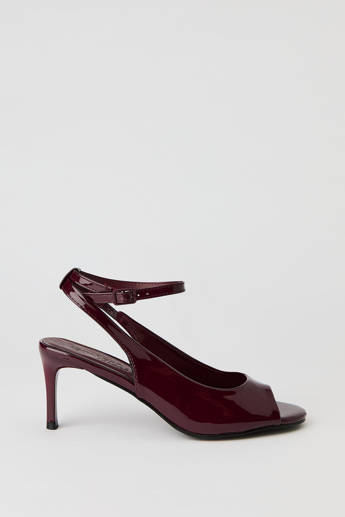 Slingback Kitten Heel - Burgundy