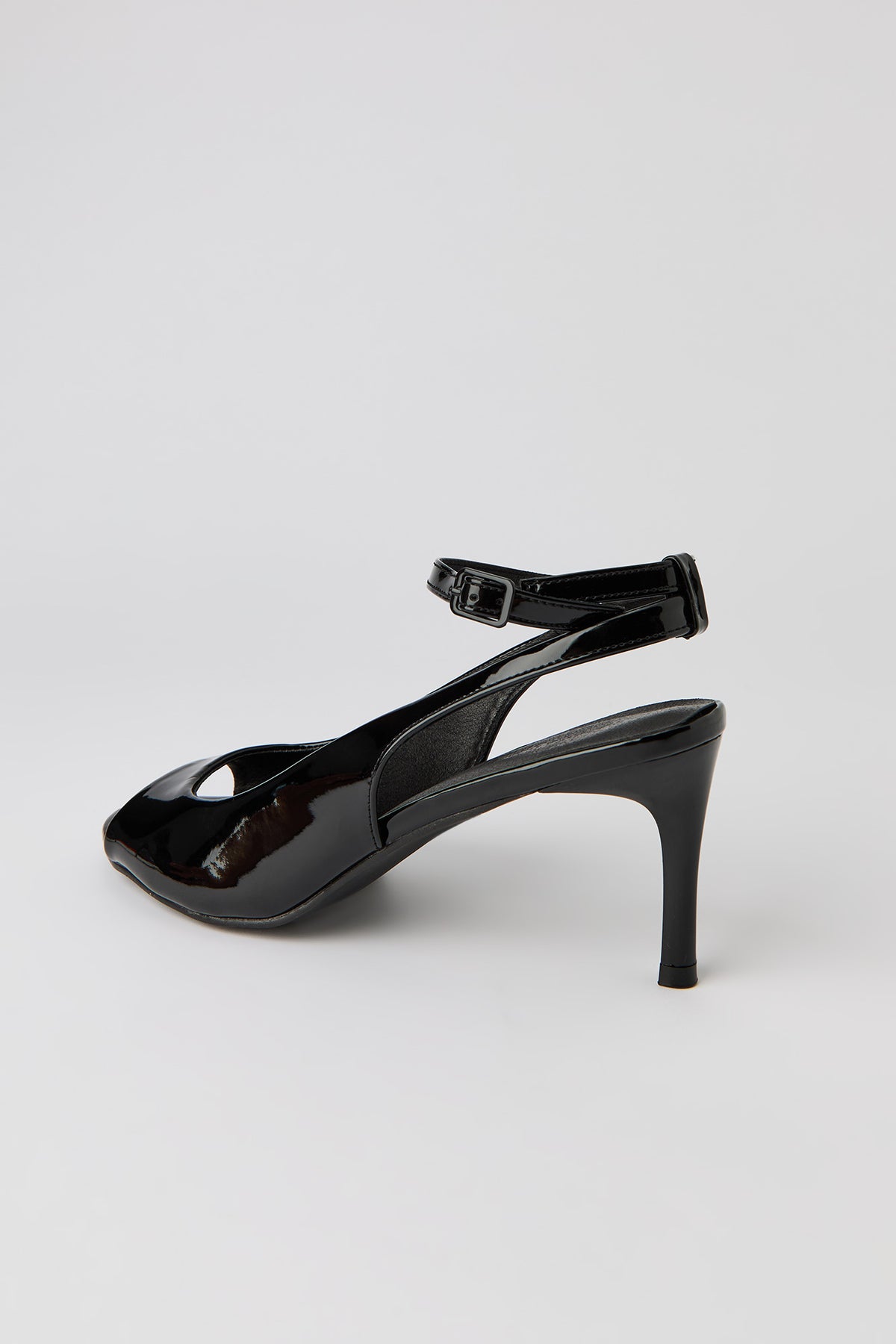 Alt View 3. Slingback Kitten Heel - Black