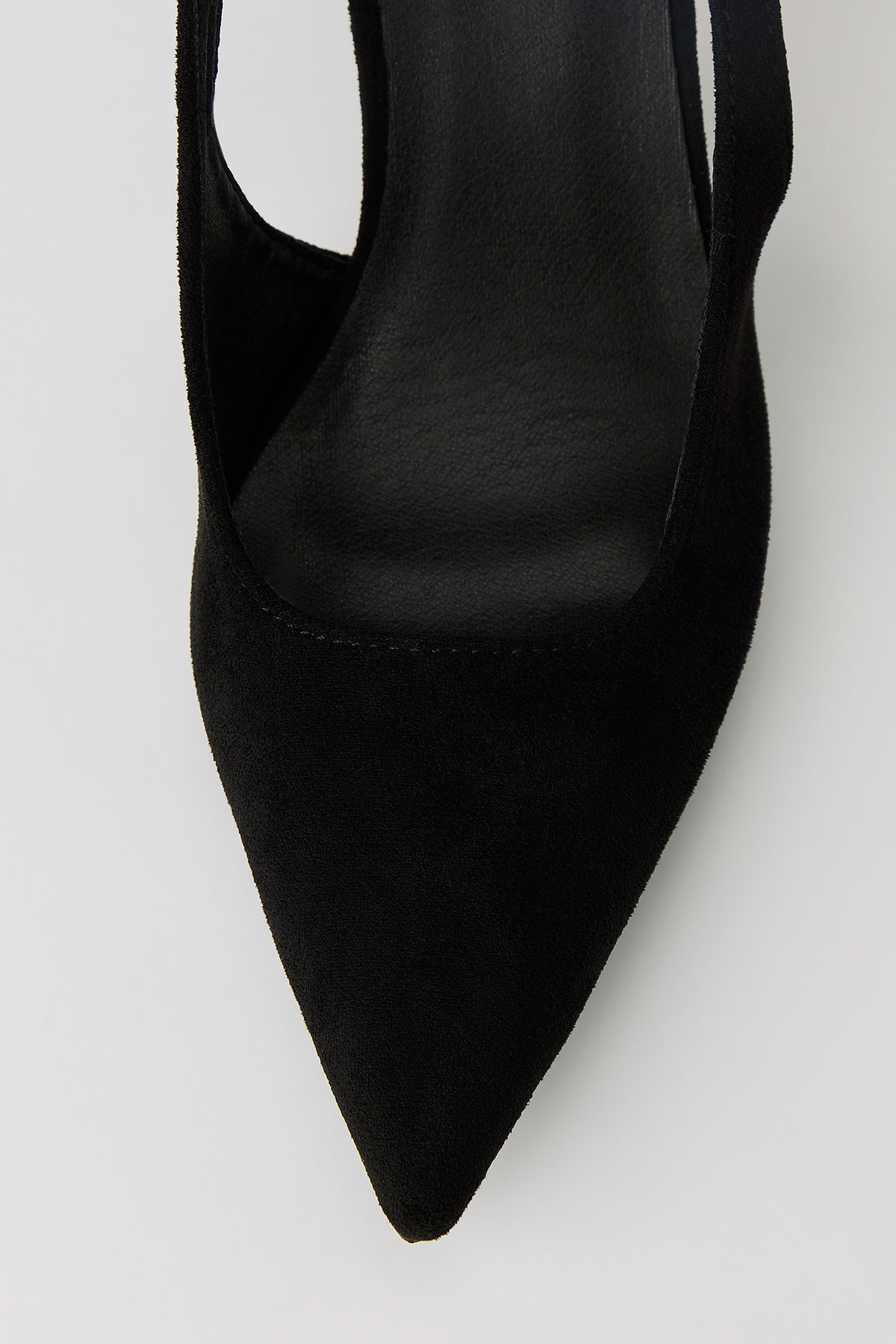 Vue alternative 3. Escarpins à talons bobine à enfiler en similisuède