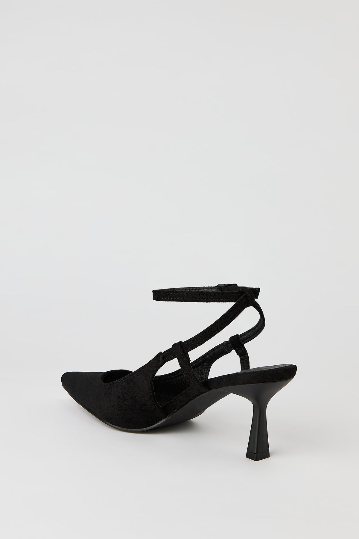 Vue alternative 4. Escarpins à talons bobine à enfiler en similisuède
