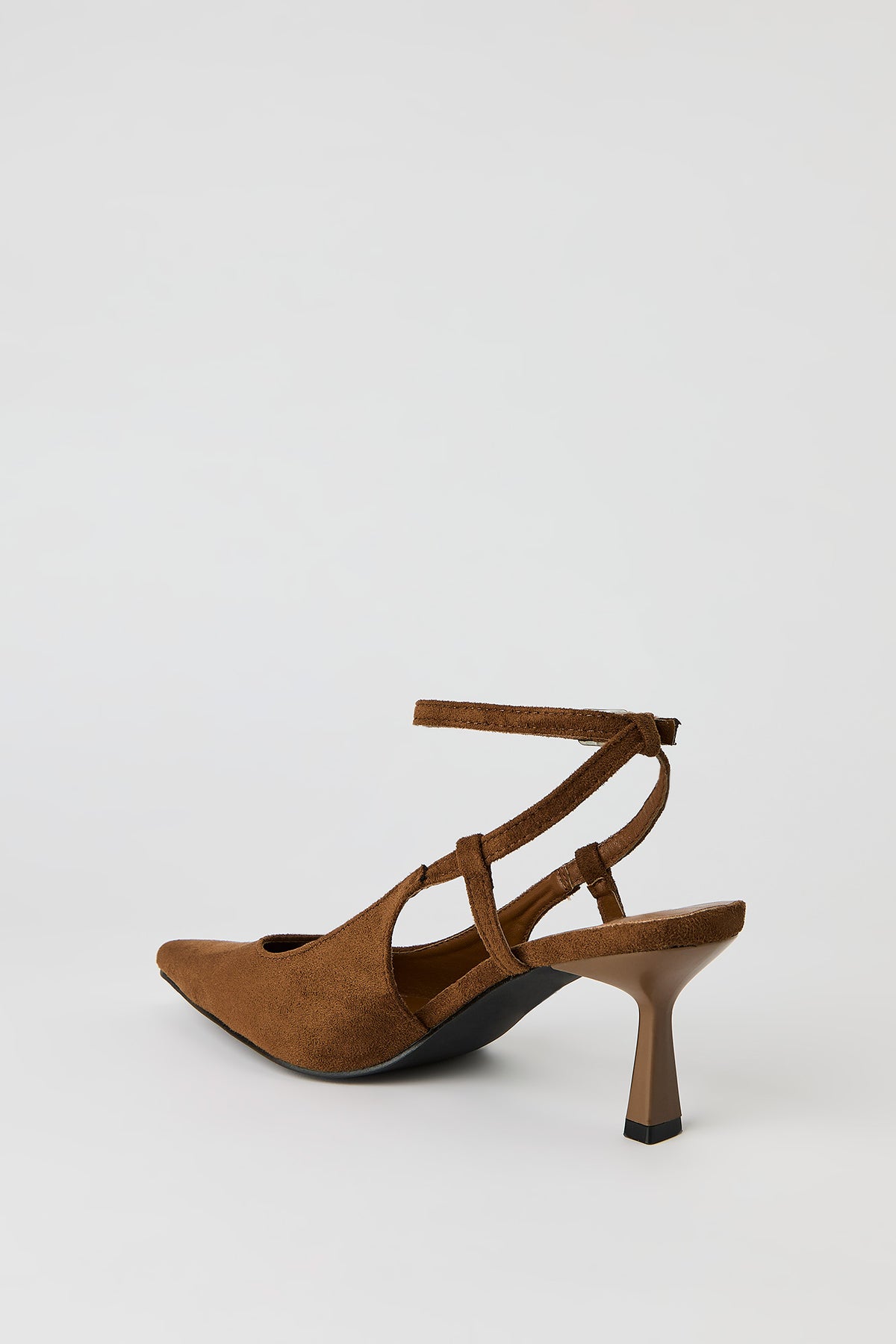 Vue alternative 4. Escarpins à talons bobine à enfiler en similisuède