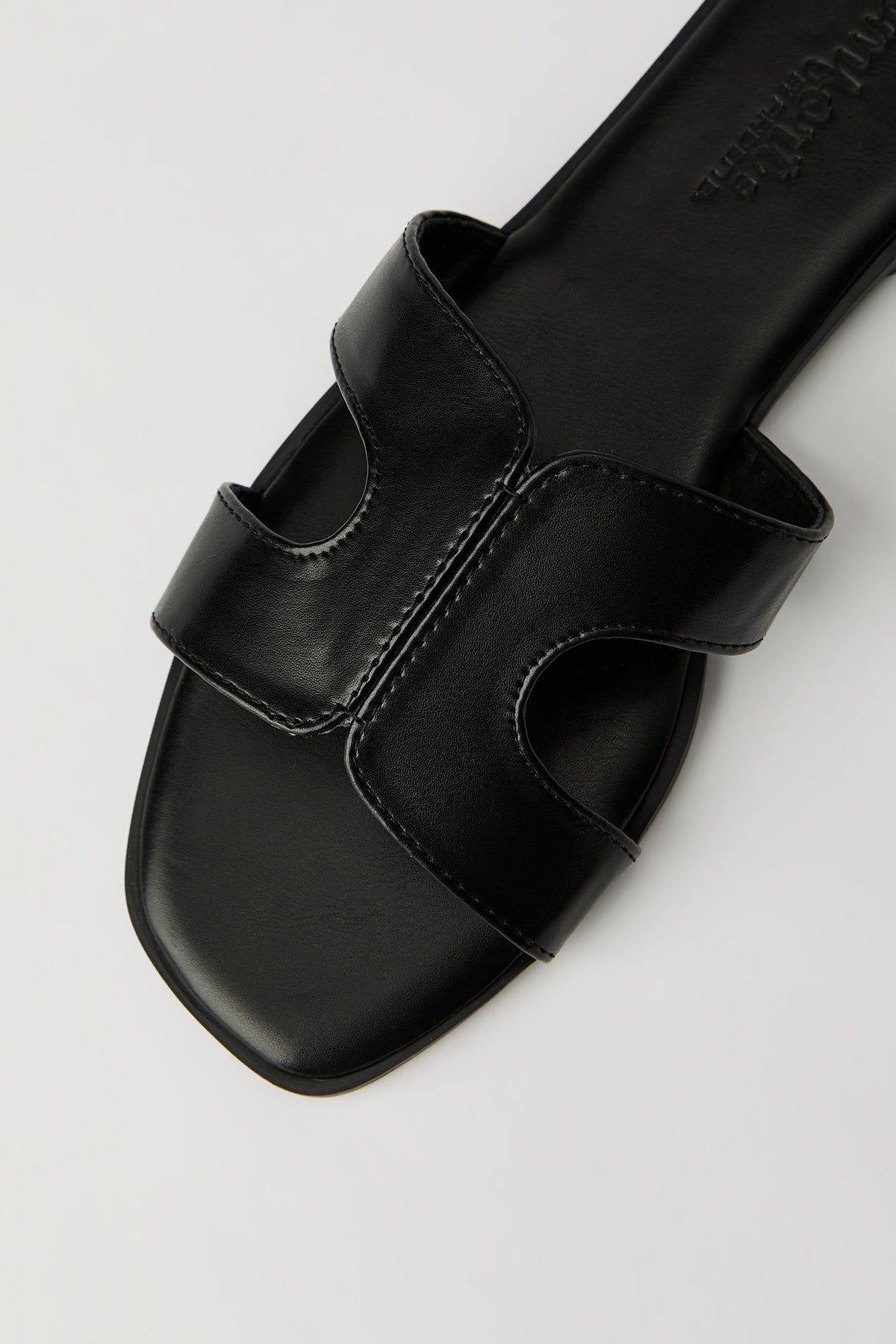 Alt View 3. H-Band Sandal - Black