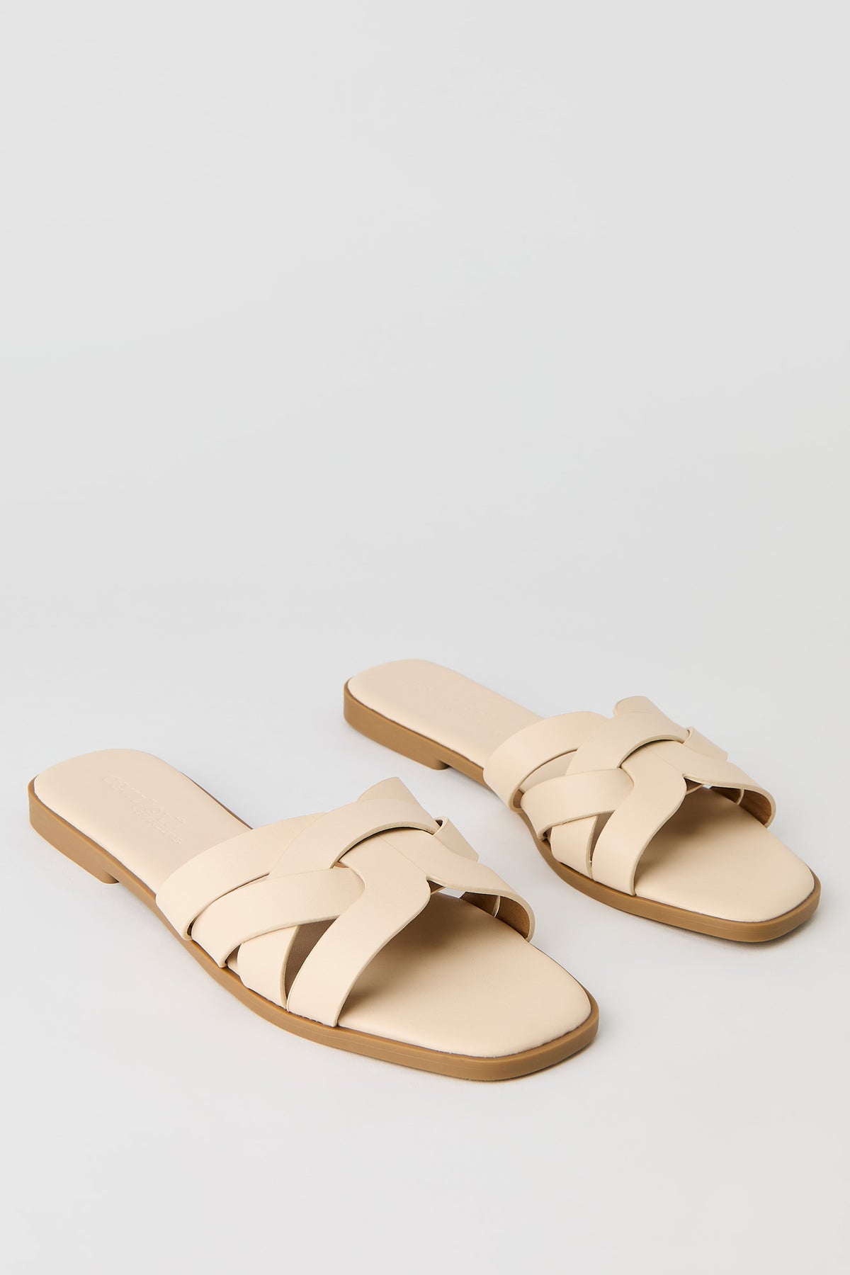 Alt View 2. Strappy Sandal - Ivory