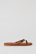 Stone Bead Thong Sandal