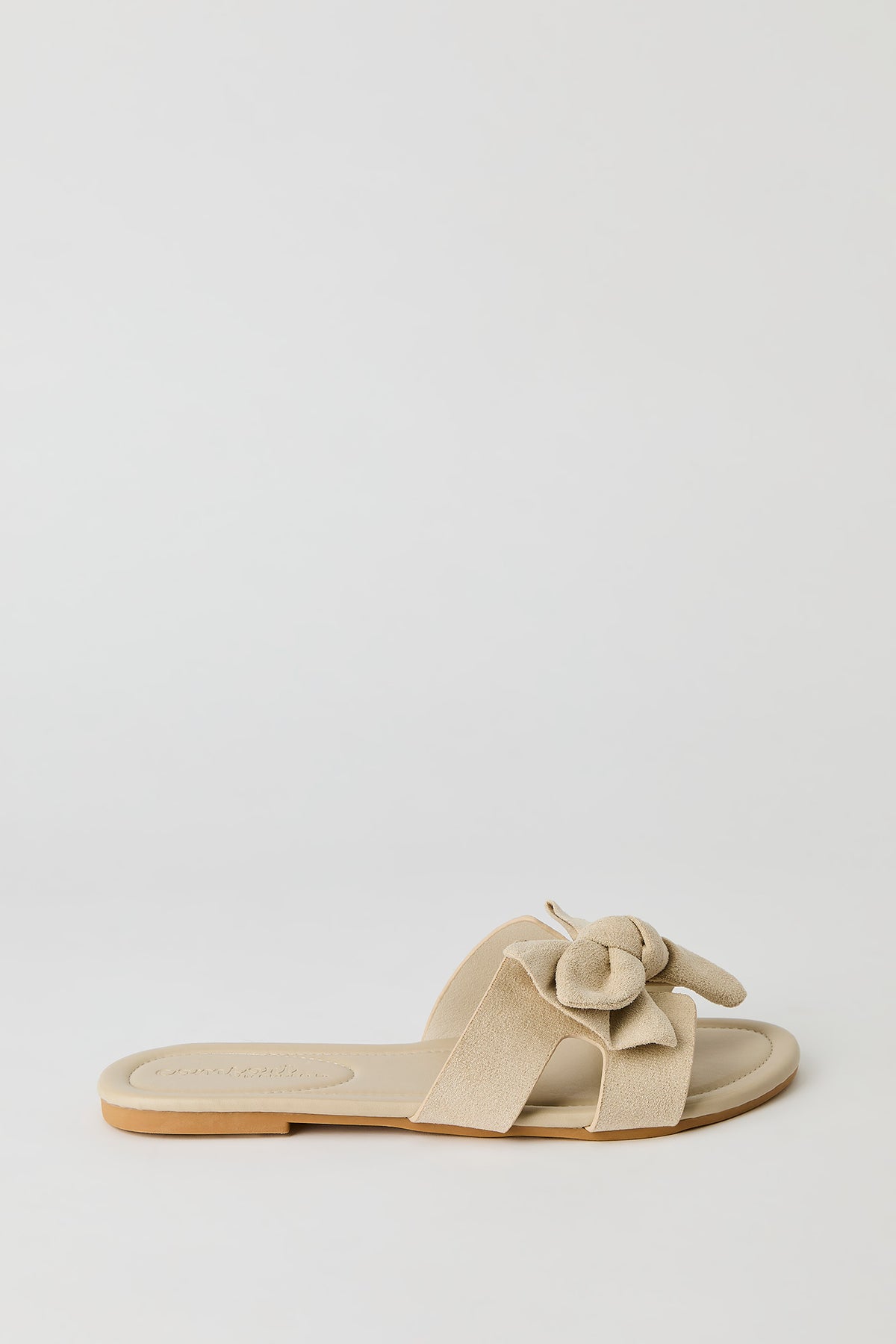 Sandales en tricot avec boucles