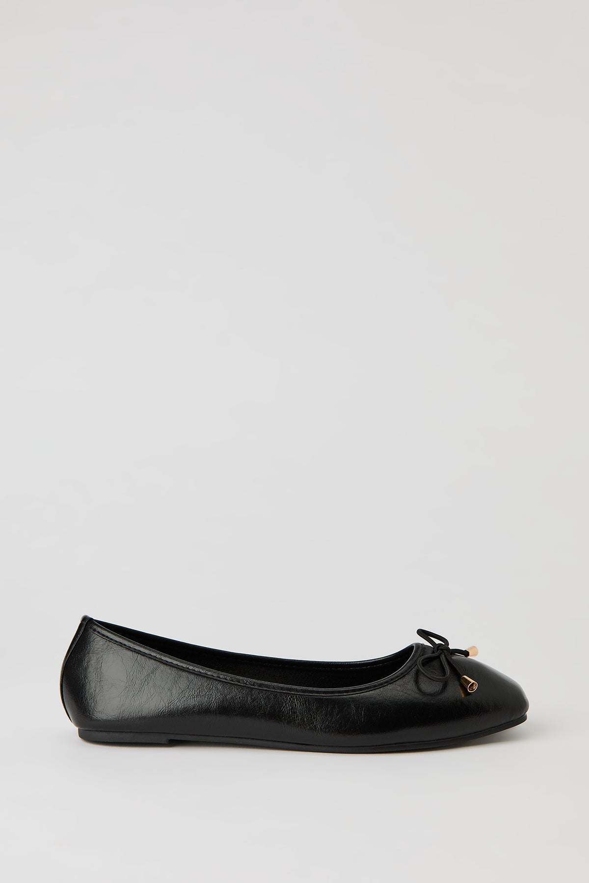 Bow Ballet Flat - Black