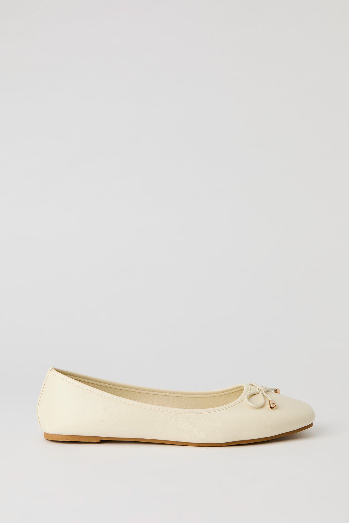 Bow Ballet Flat - Ivory