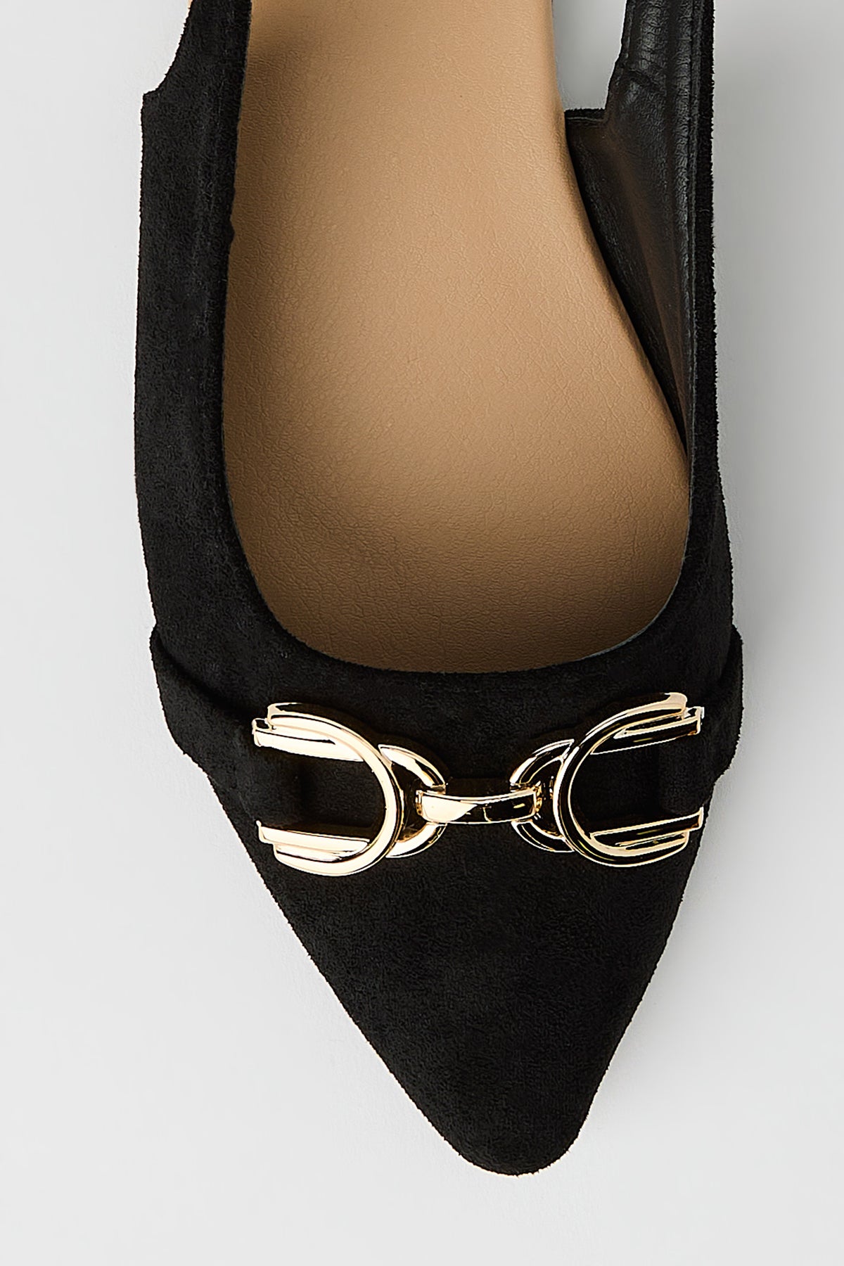 Vue alternative 3. Souliers plats avec bridons à motif