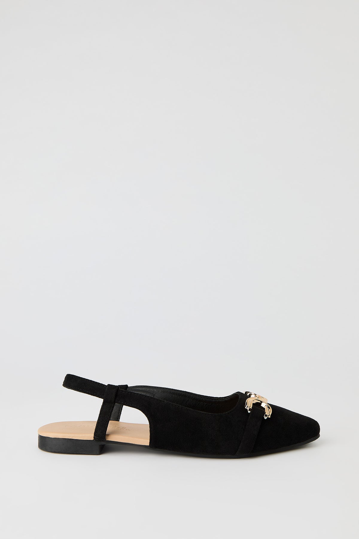 Souliers plats avec bridons à motif