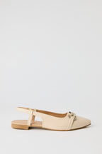 Snaffle Slingback Flats