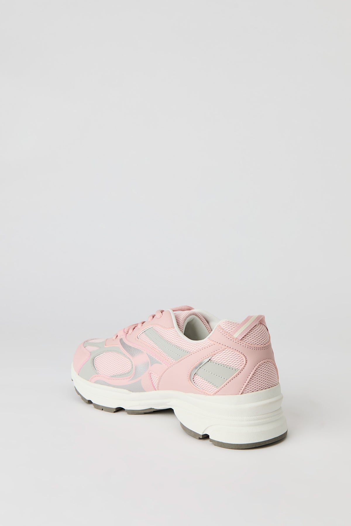 Alt View 3. Mesh Running Shoe - Light Pink