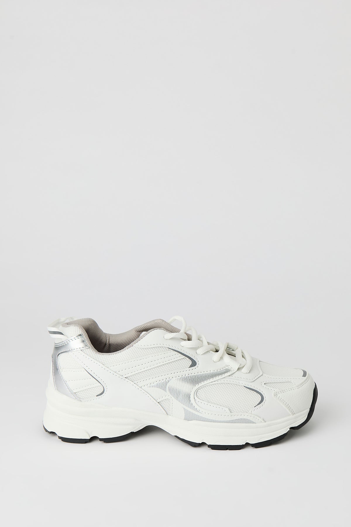 Mesh Running Shoe - White