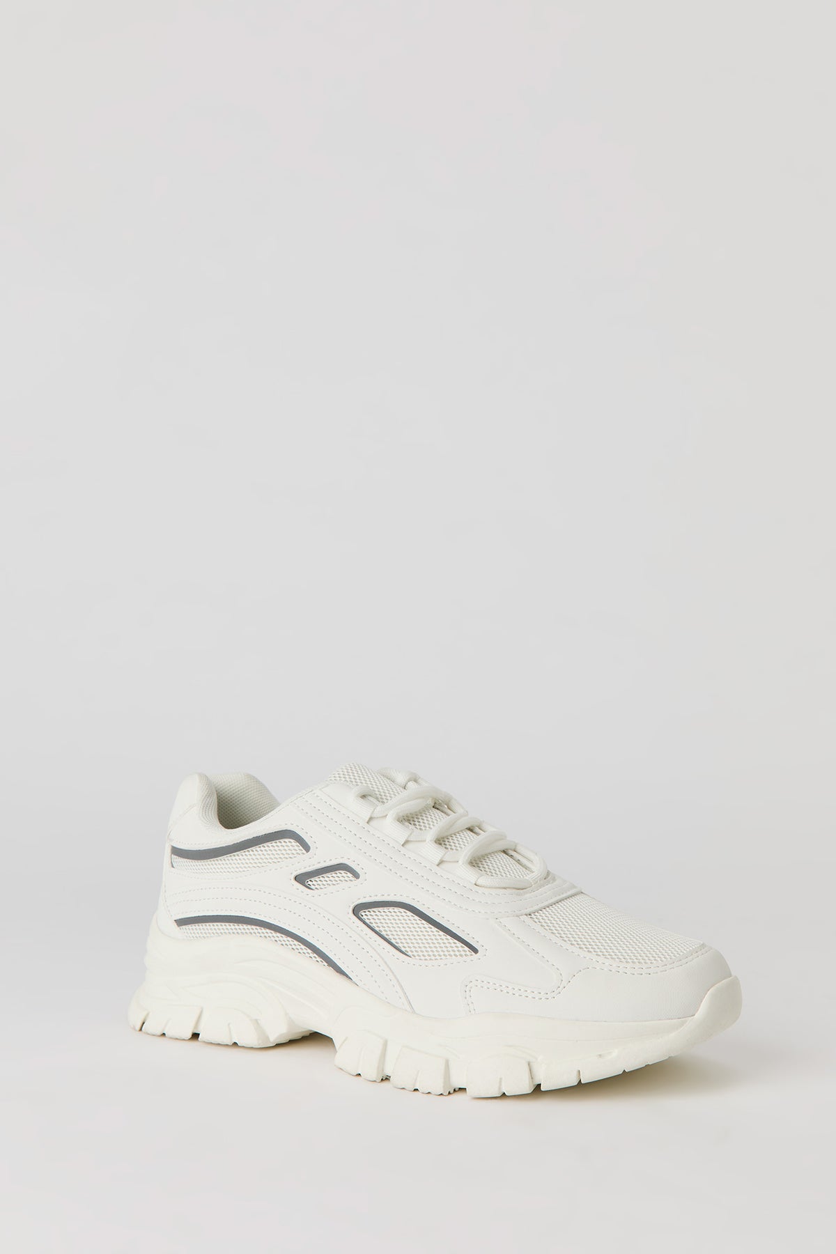Vue alternative 2. Espadrilles en filet à semelle épaisse