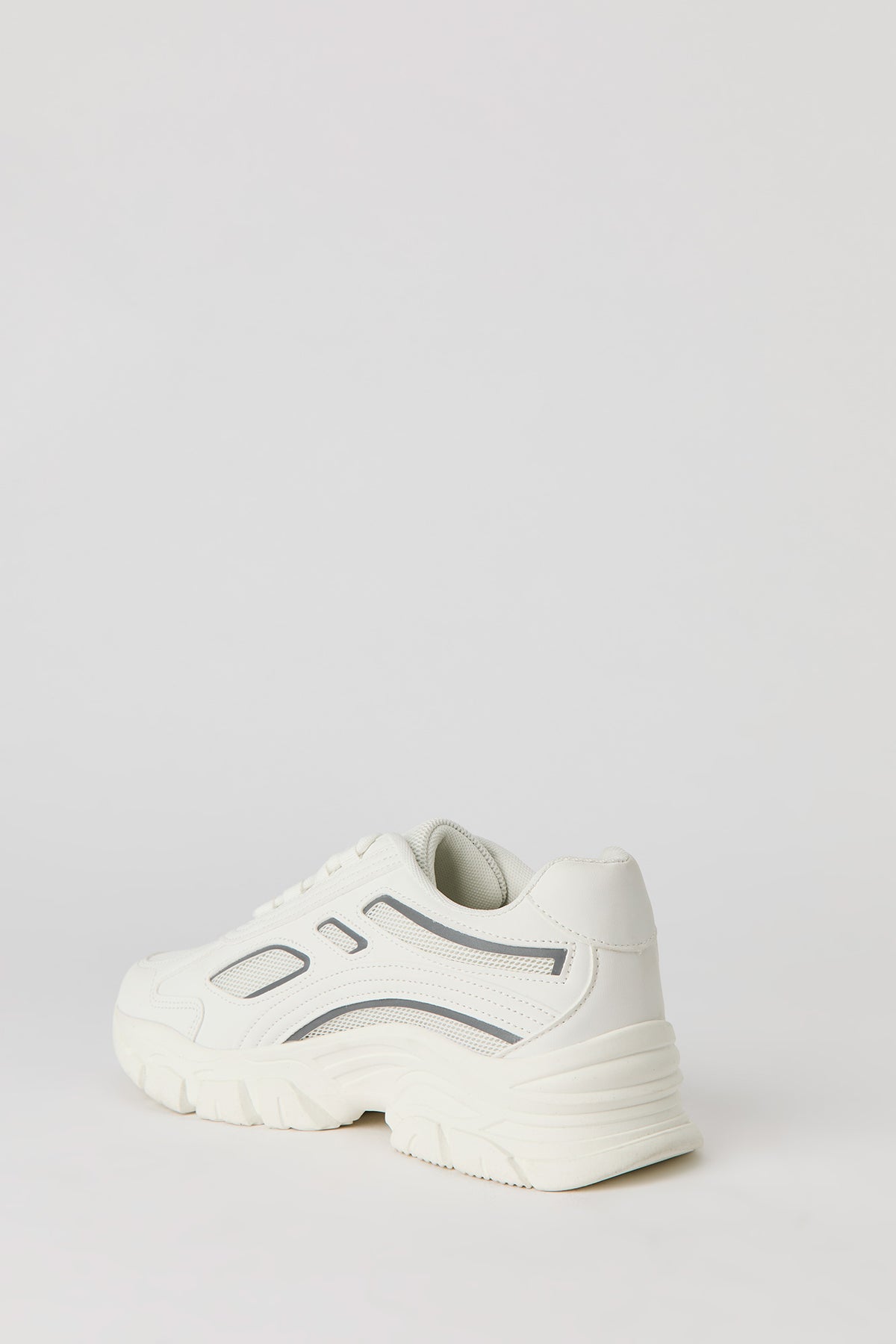 Vue alternative 3. Espadrilles en filet à semelle épaisse