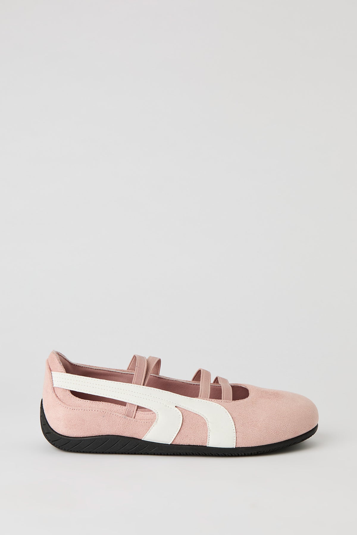 Espadrilles en similisuède avec double sangle