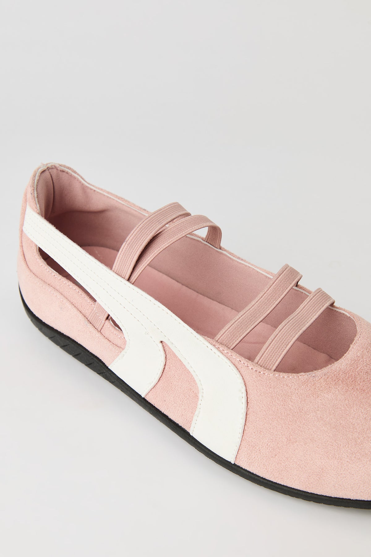 Vue alternative 3. Espadrilles en similisuède avec double sangle