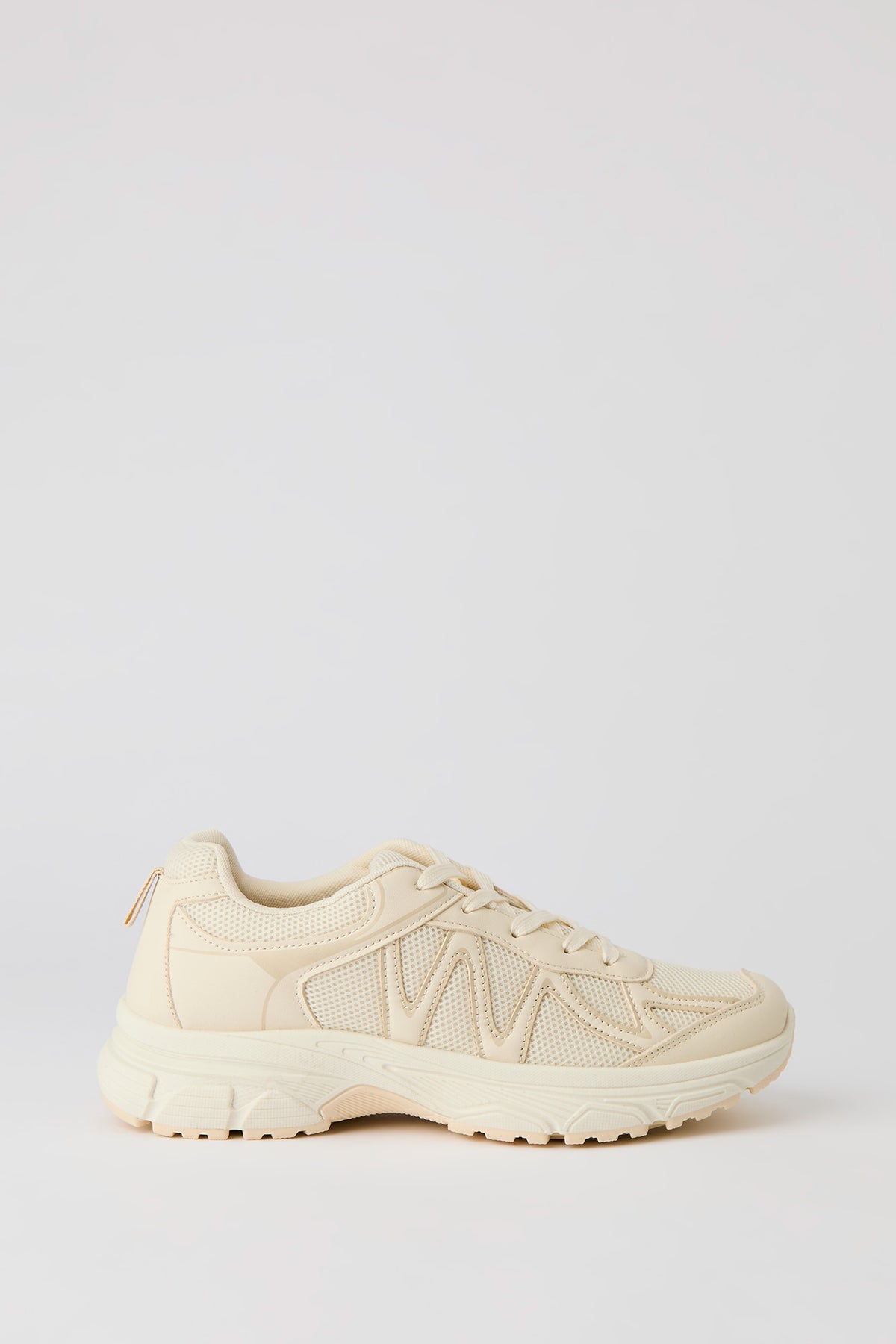 Mesh Sneaker - Natural