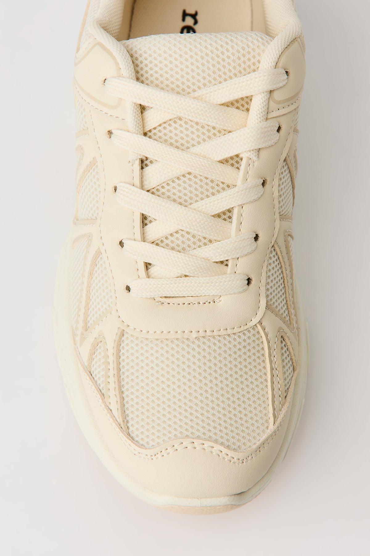 Alt View 4. Mesh Sneaker - Natural
