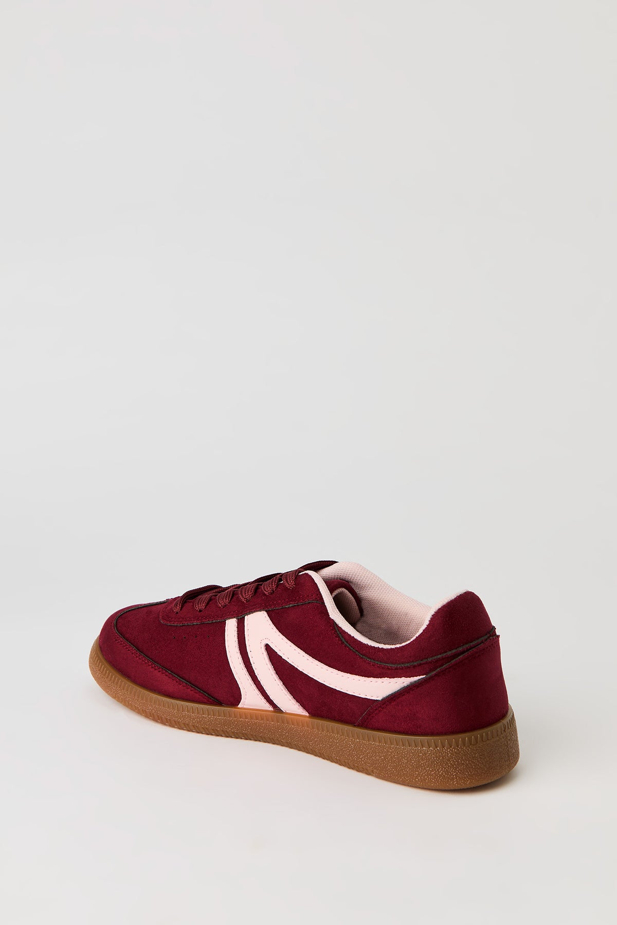 Alt View 3. Retro Sneaker - Burgundy
