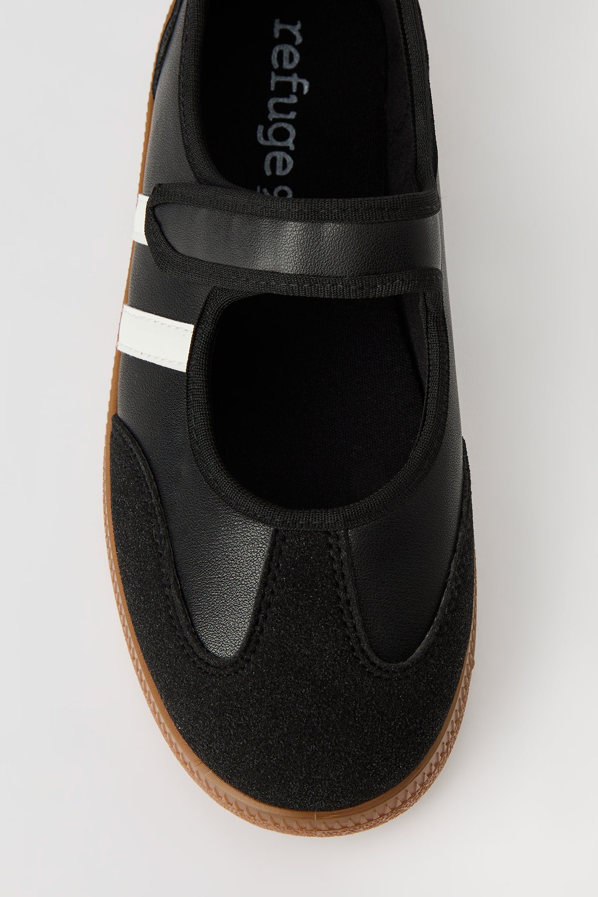 Alt View 3. Mary Jane Sneaker - Black