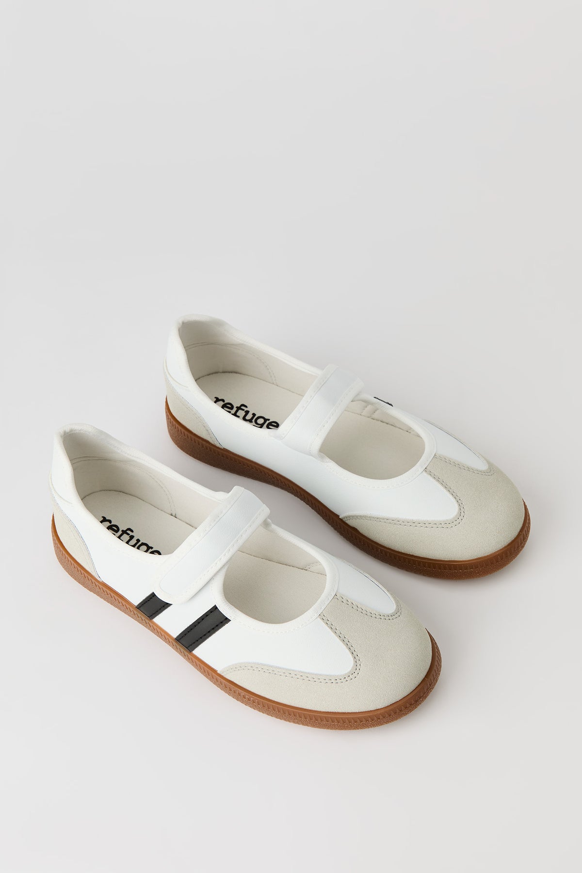 Alt View 2. Mary Jane Sneaker - White