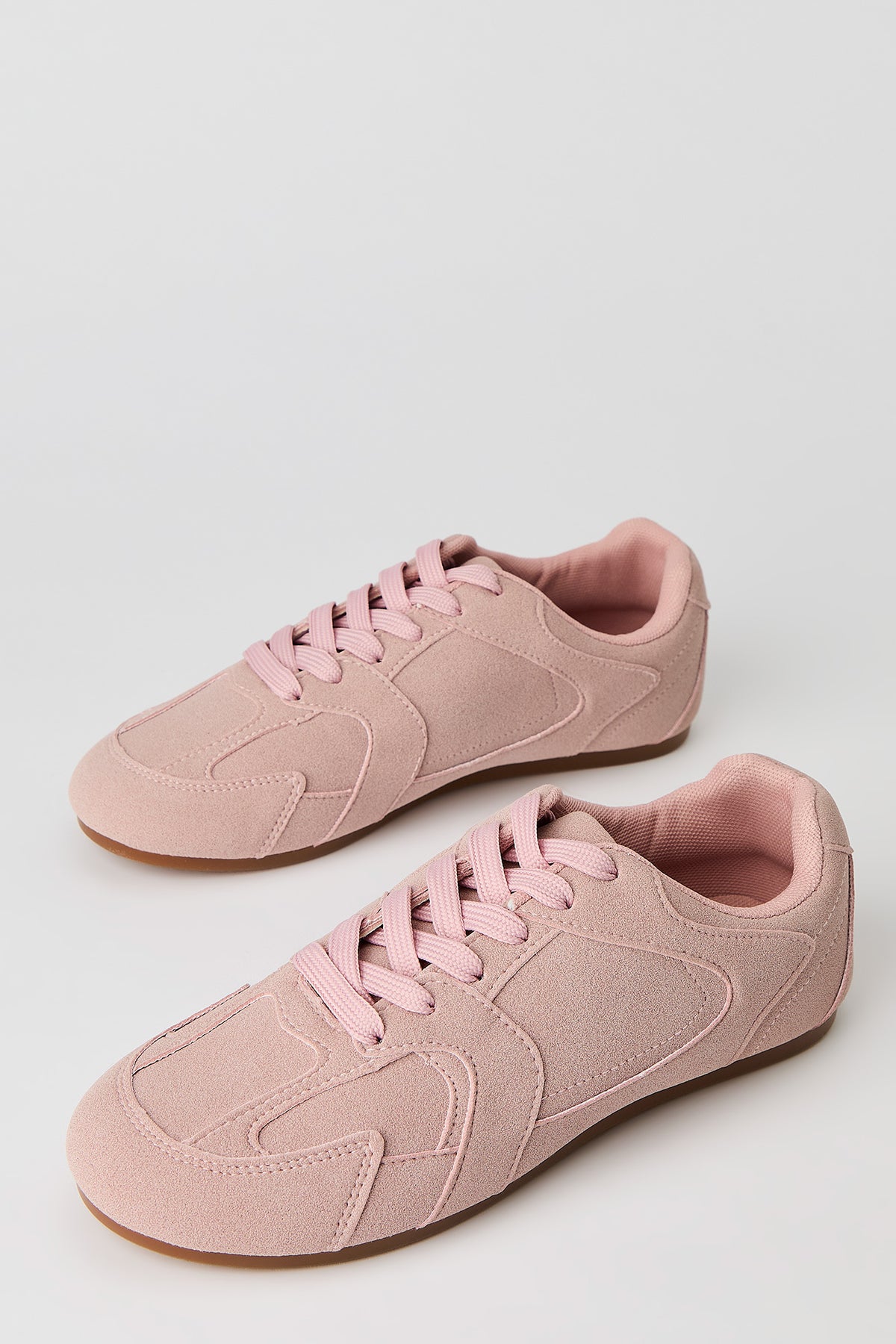 Alt View 2. Retro Sneaker - Light Pink
