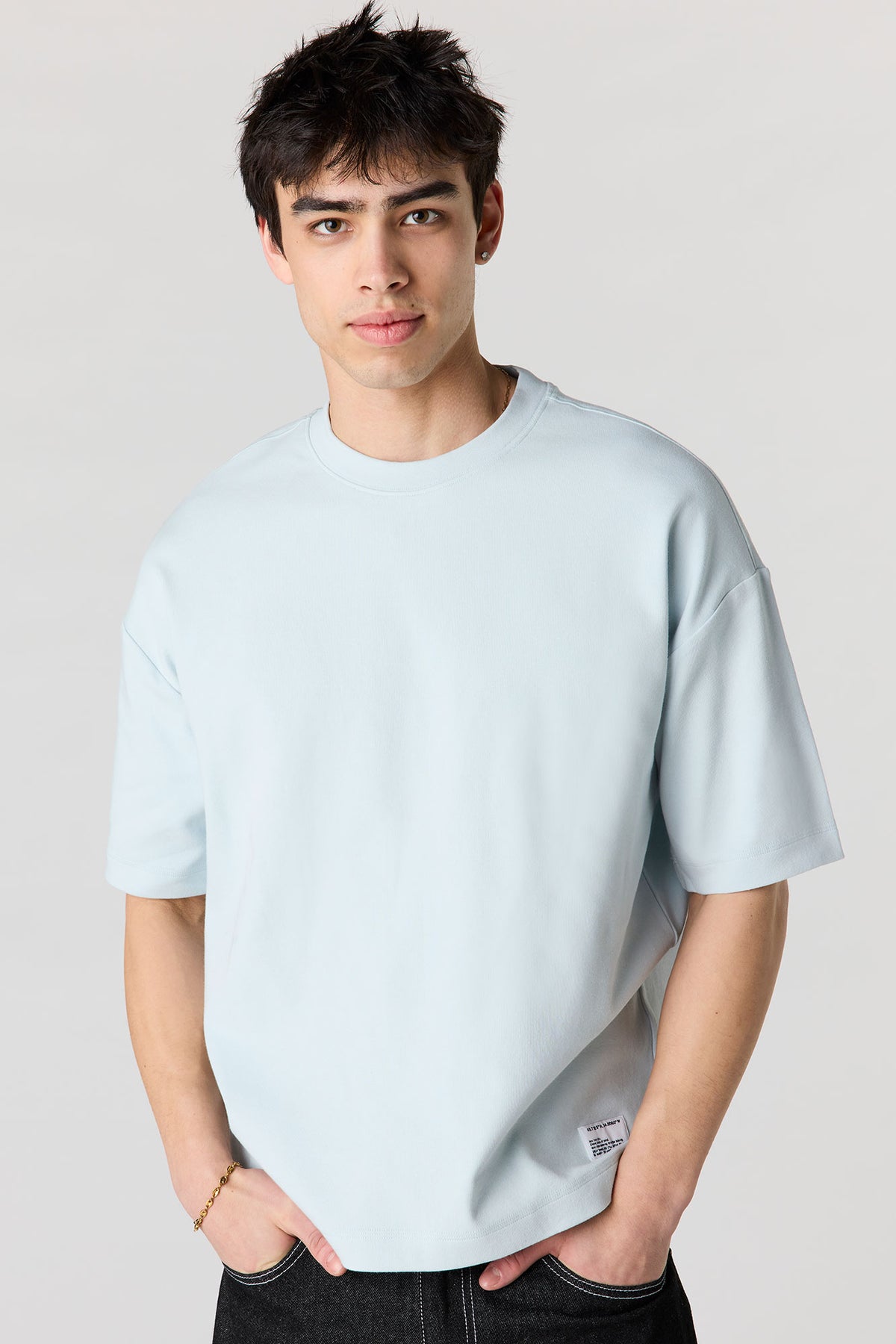T-shirt surdimensionné lourd