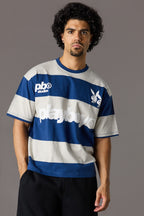 Playboy Graphic Striped T-Shirt