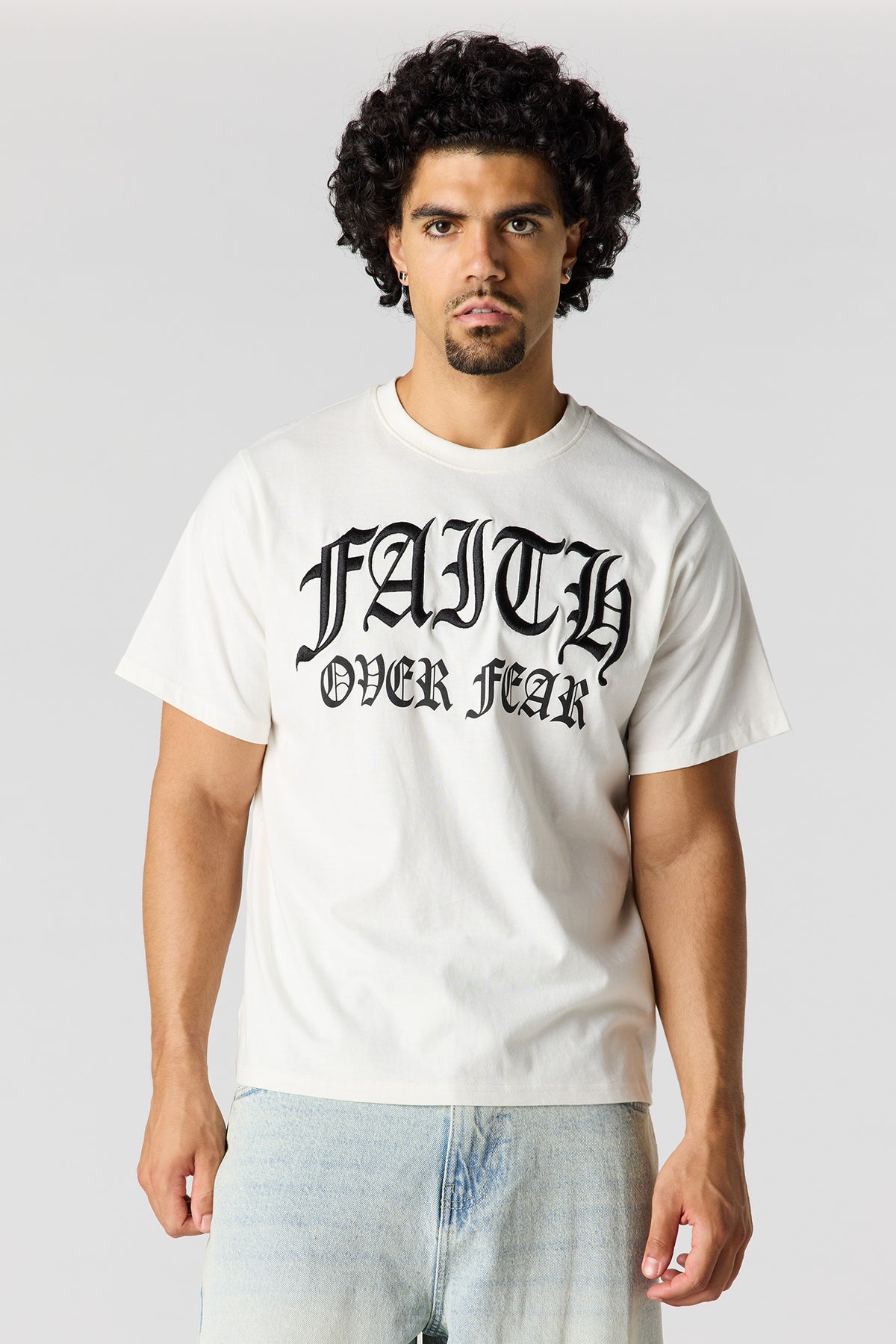 Faith Graphic T-Shirt - White