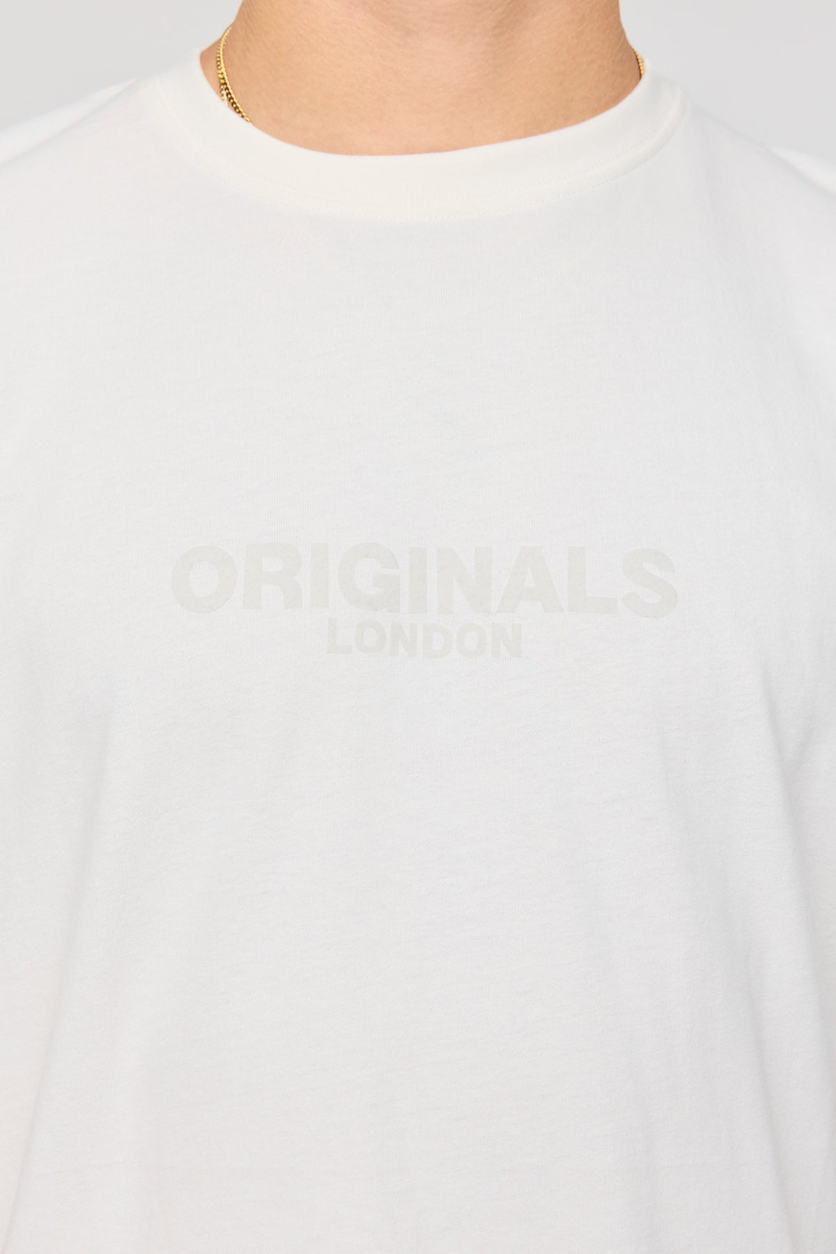 Alt View 4. Premium Heavyweight Cotton Boxy Graphic T-Shirt - White
