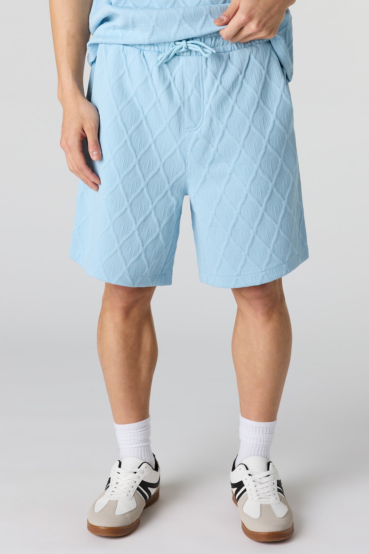 Textured Short - Blue
