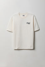 Textured Embroidered T-Shirt
