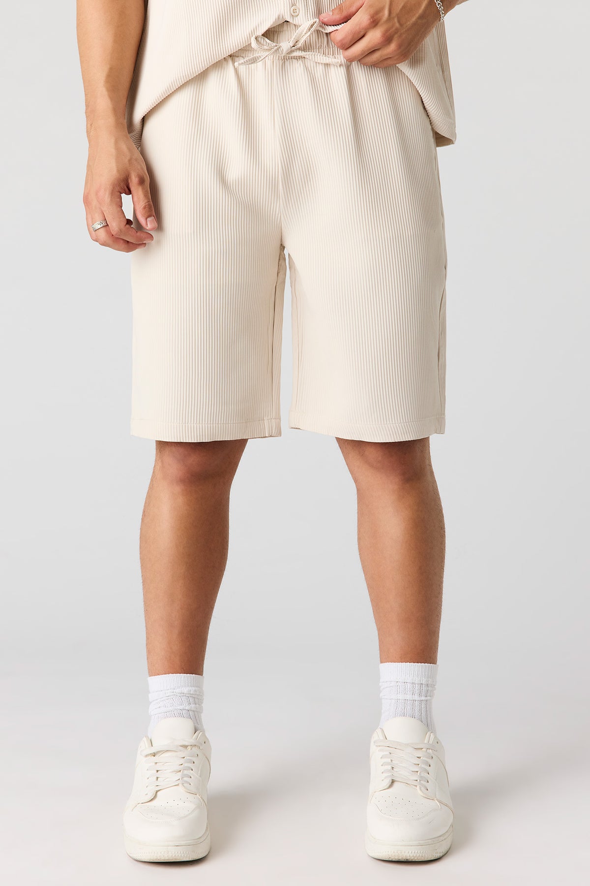 Textured Short - Natural