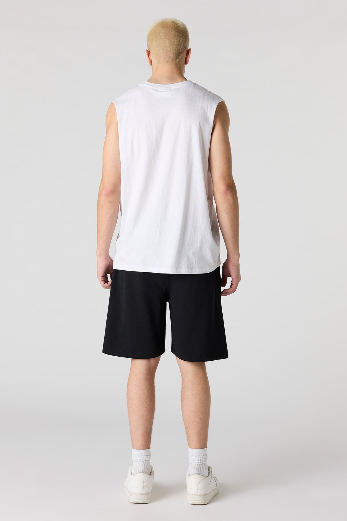 Vue alternative 3. Short en molleton uni