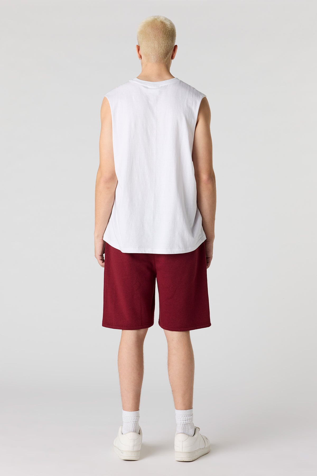Vue alternative 3. Short en molleton uni