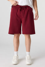 Short en molleton uni