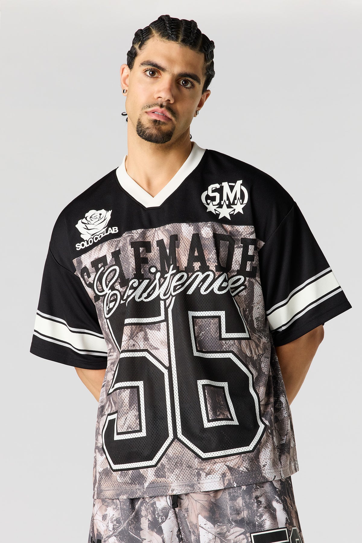 Mesh Graphic Jersey - Camouflage