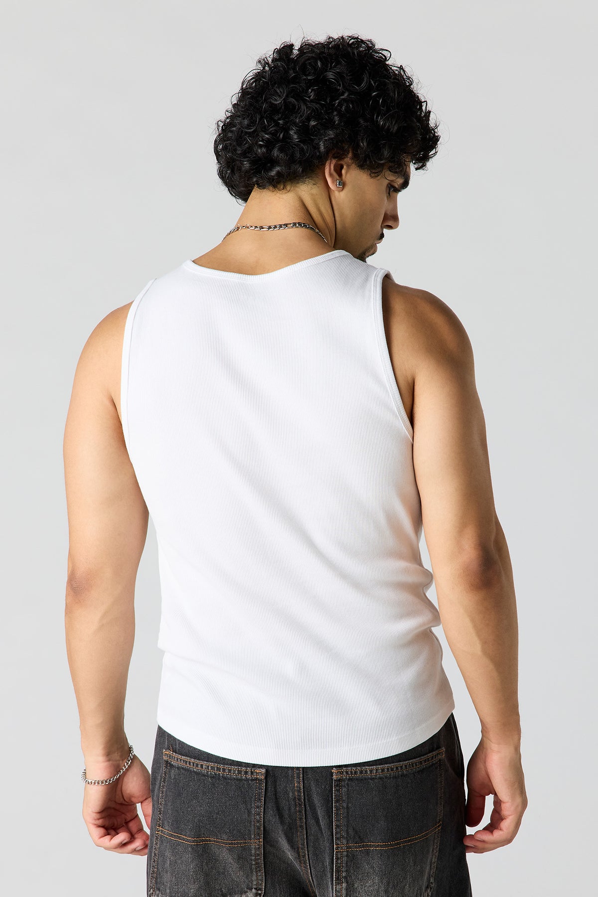 Vue alternative 2. Gilet de corps côtelé