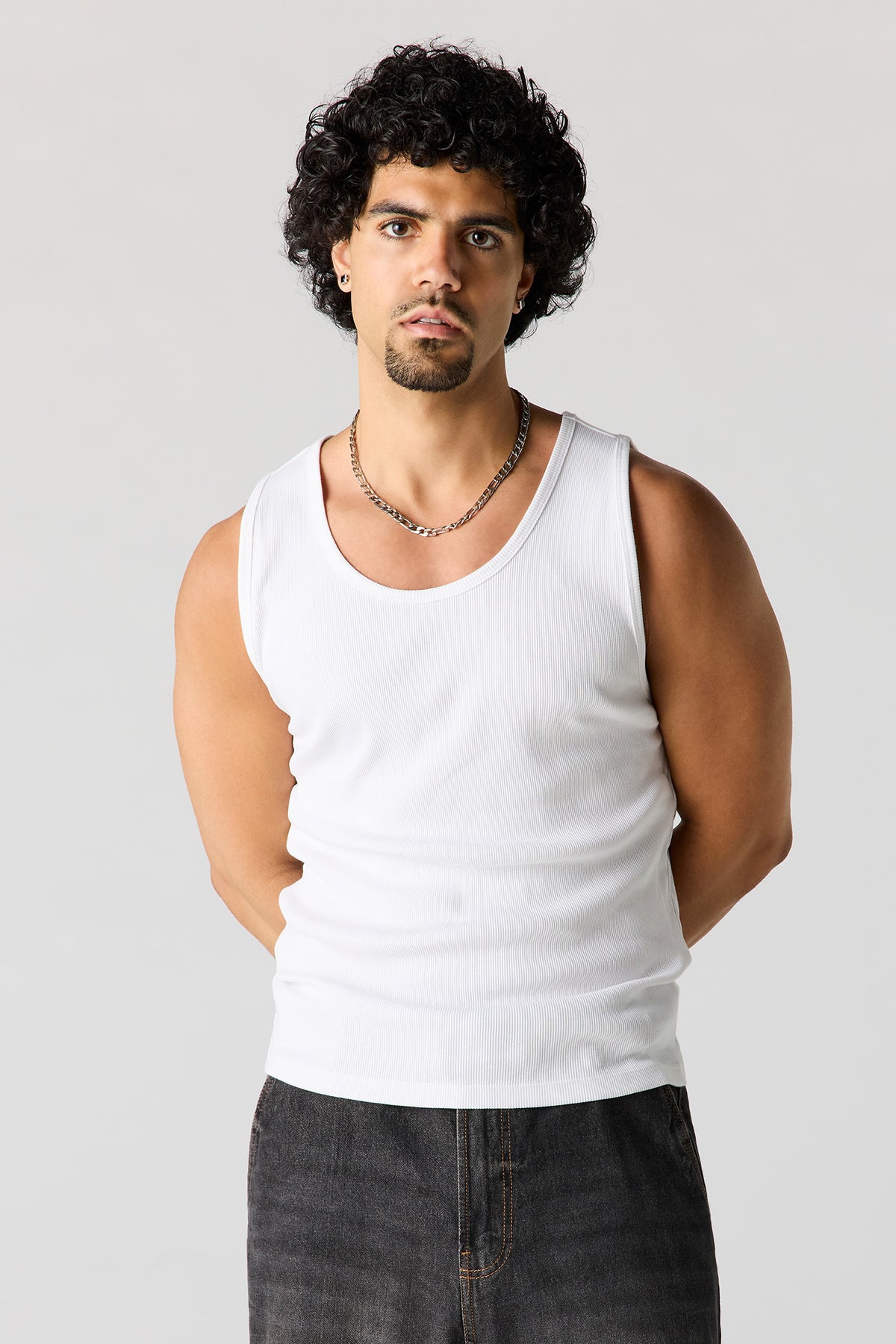 Gilet de corps côtelé