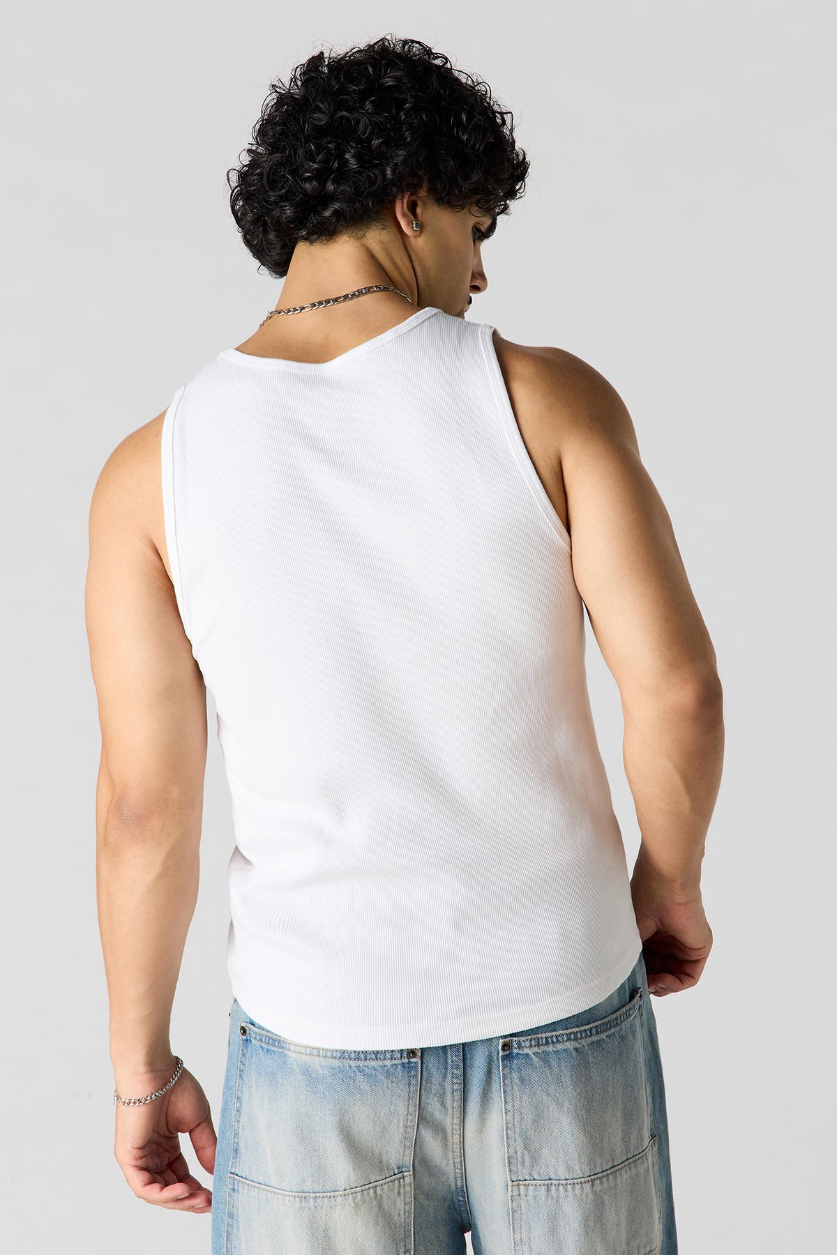 Vue alternative 2. Gilet de corps côtelé