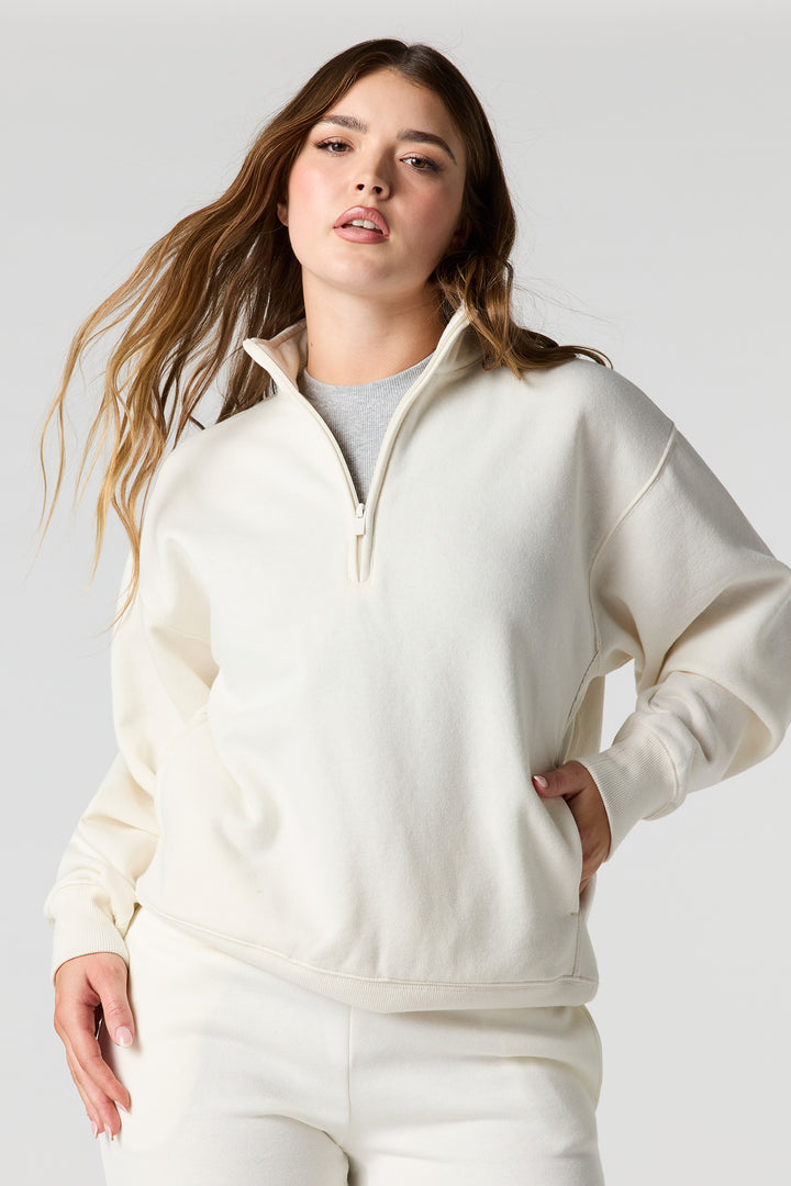 Quarter Fleece Sweatshirt