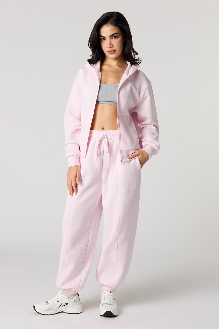 Jogger baggy en molleton