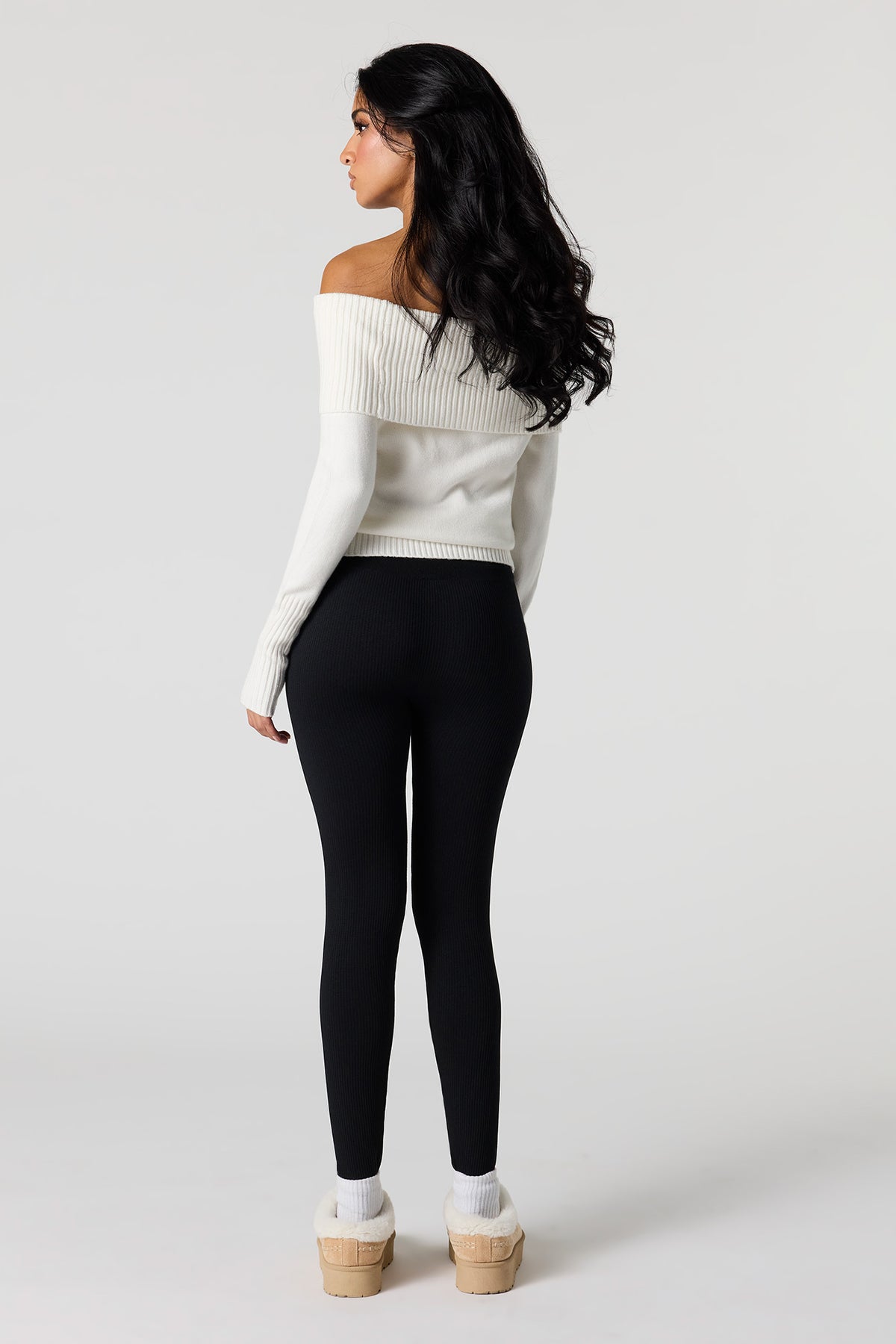 Vue alternative 3. Legging côtelé