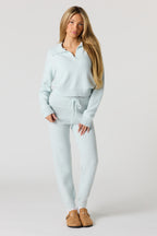 Mossy Knit Drawstring Jogger
