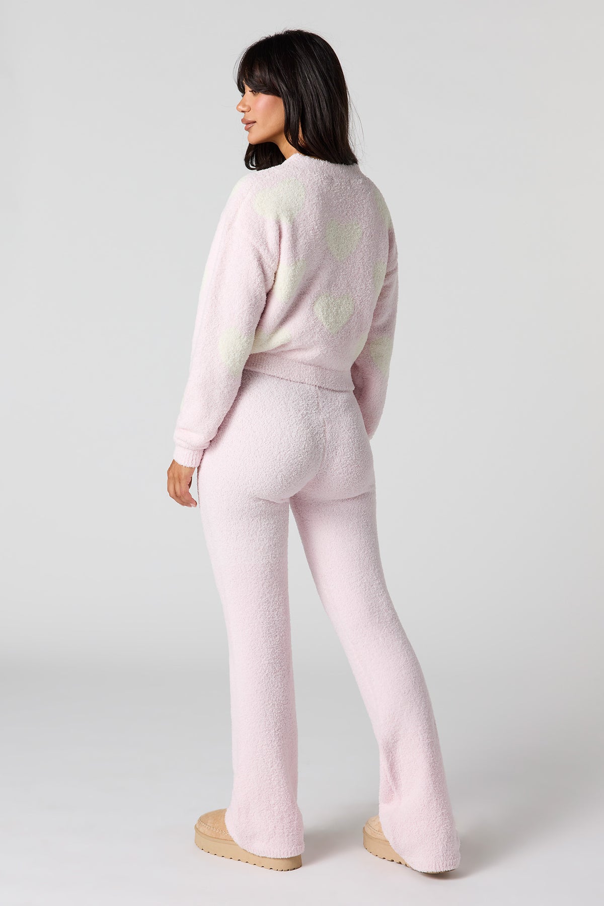 Vue alternative 3. Pantalon d'entraînement à jambe large en tricot