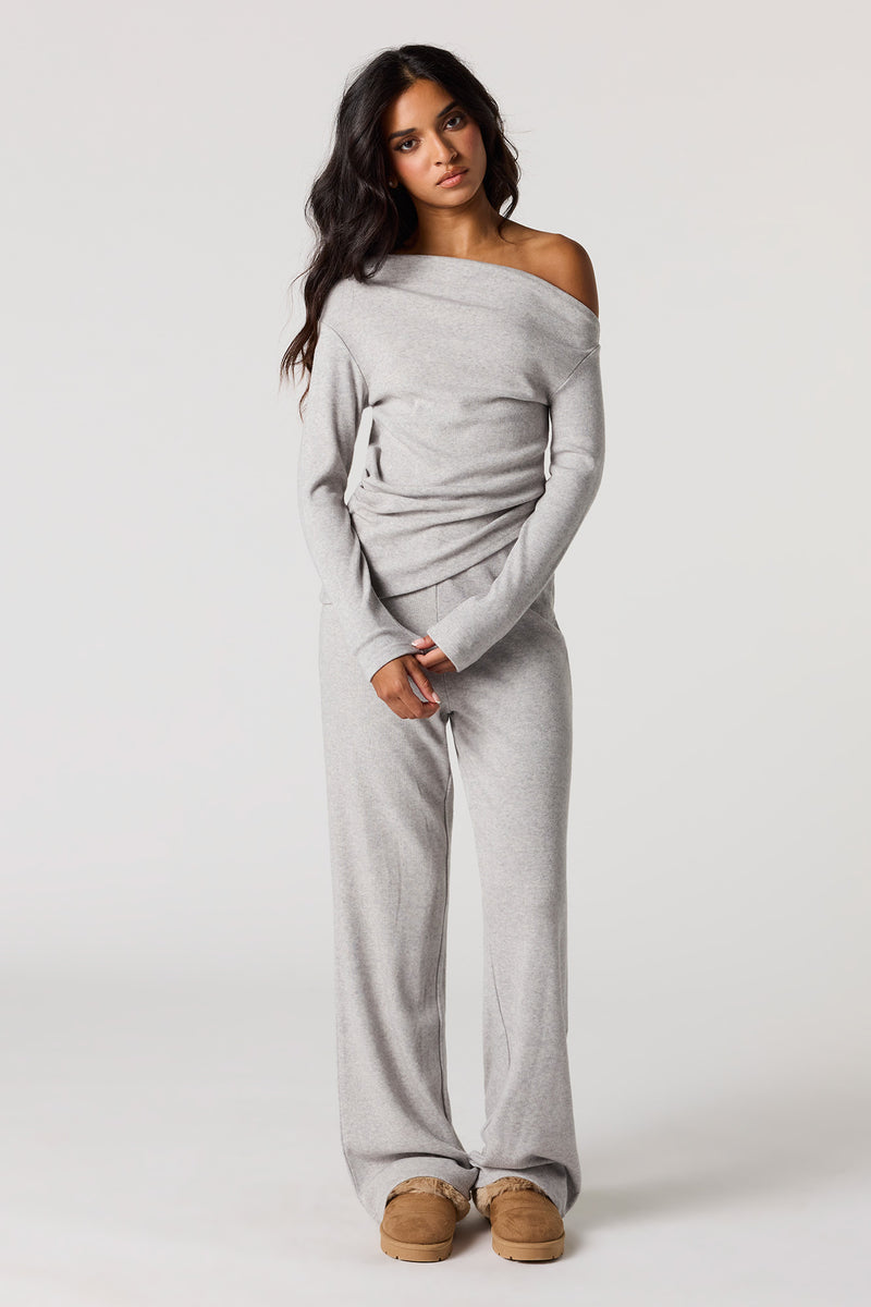 Pantalon à jambe large